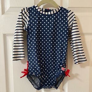 Ruffle Butts Swim Onesie (2T)